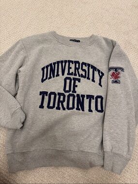 University of Toronto Grey Crewneck Sweatshirt